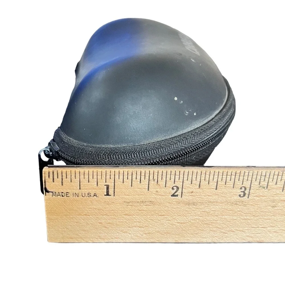 Carrera Eyeglasses Sunglasses Case Black Hard Shell Zip Travel Protective Case